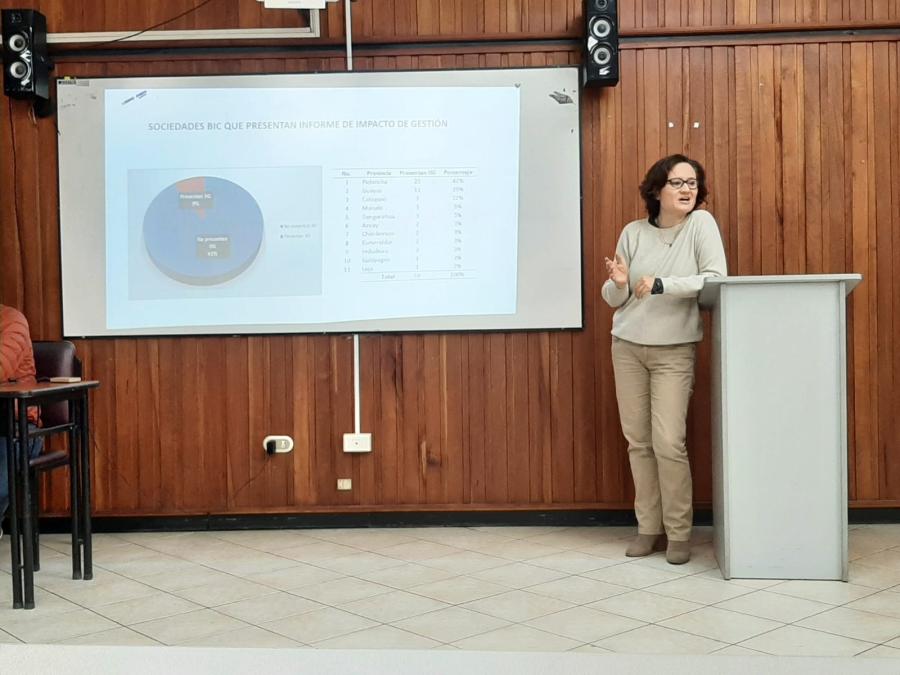 
<span>Presentación de los resultados “Análisis de las Sociedades de Beneficio e Interés Colectivo(BIC) en el Ecuador”</span>
