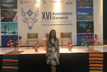 La Ing. María José Gonzalez participó como ponente en XVI Asamblea General de ALAFEC