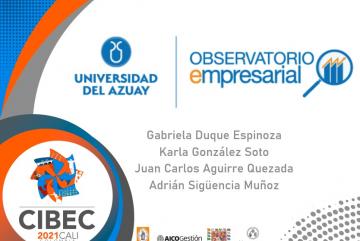 XV Congreso Iberoamericano de Control de Gestión CIBEC 2021, estudio: "Factores determinantes para la reinversión de utilidades"
